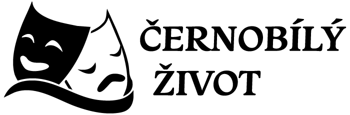 logo černobílý život